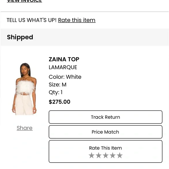 Revolve Lamarque Zaina Top - Size M - Picture 2 of 6